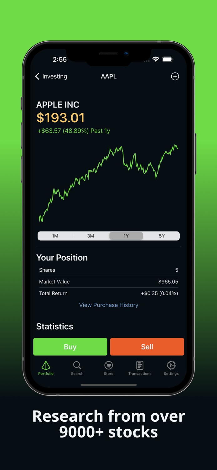 Simple Stock Simulator