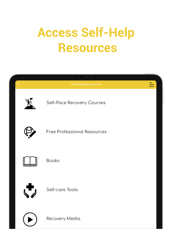 Renaissance Recovery Center iPad screenshot