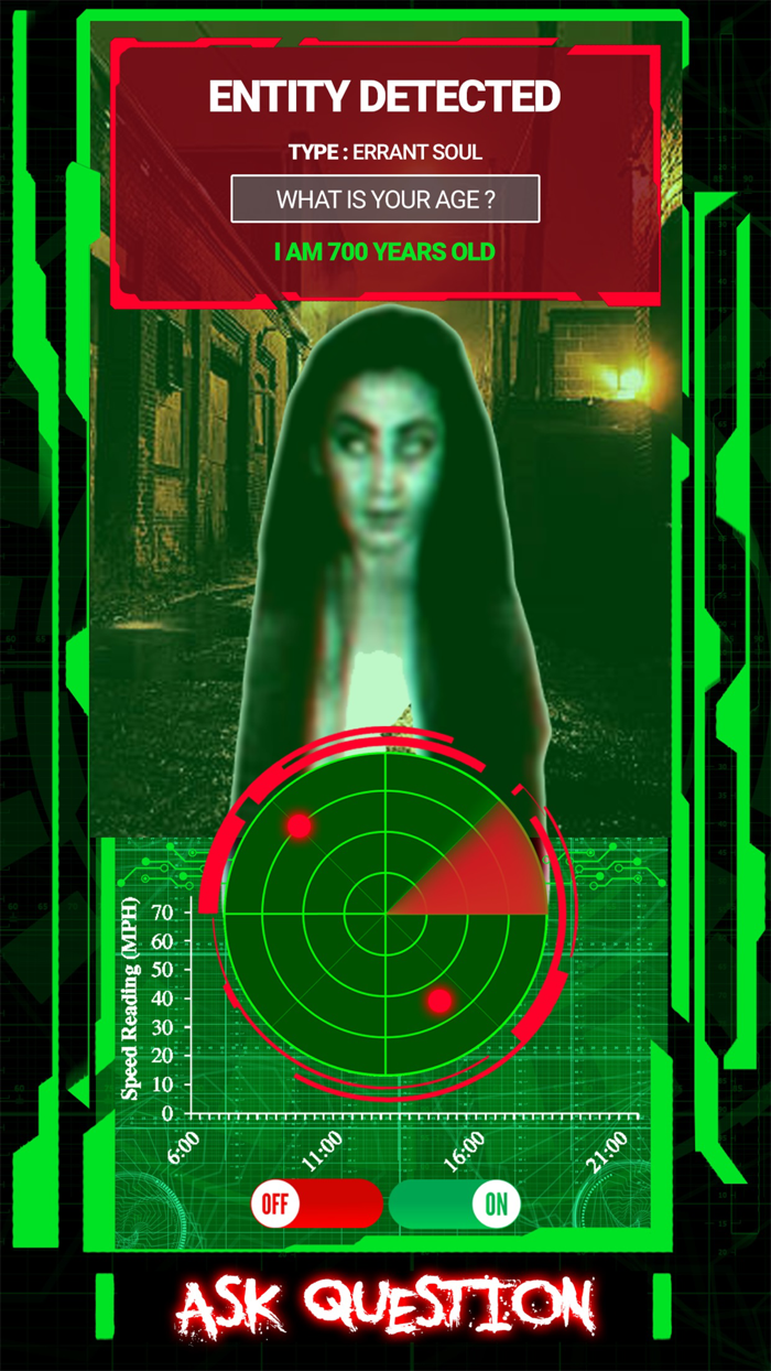 Ghost Detector Camera Radar.