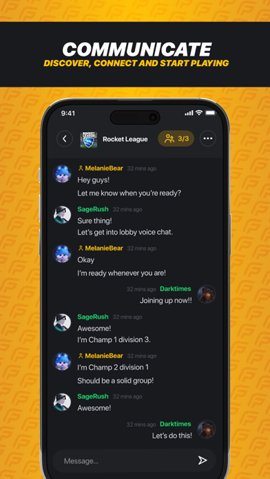 PlayerFinder: LFG, Chat & Play Screenshot