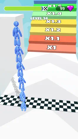 Game screenshot Human Vehicle: Rope-man 3d run apk