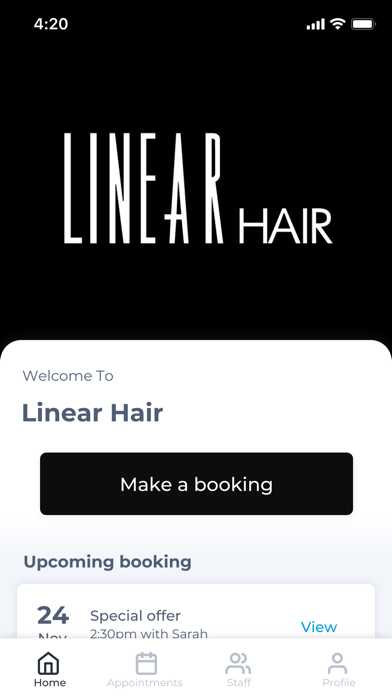 Linear Hair Screenshot