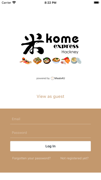 Kome Express Hackney Screenshot