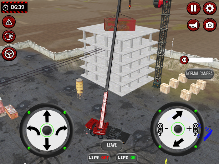 Realistic Crane Simulator