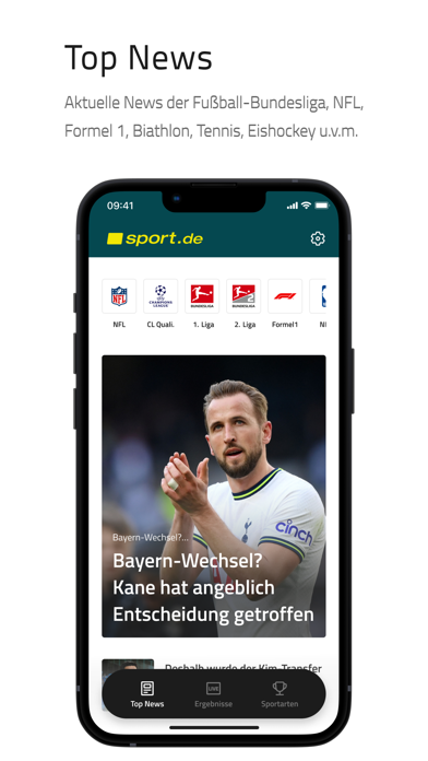 sport.de ► aktuelle Sport-News Screenshot