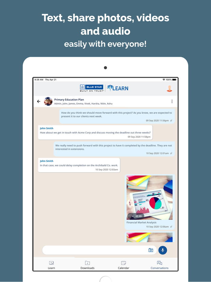 iLearn - Blue Star LMS