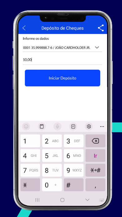 Banrisul Depósito de Cheques Screenshot