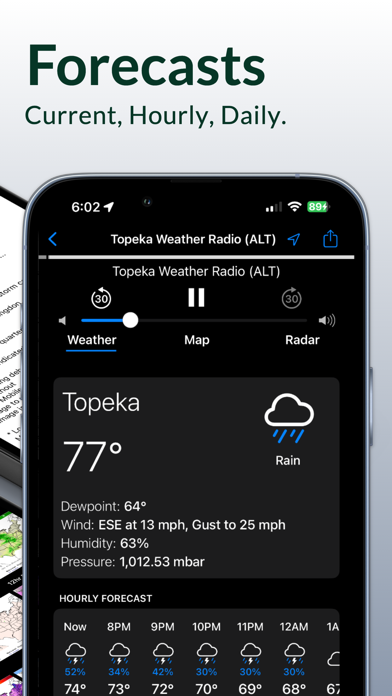 NOAA Weather Radio Screenshot