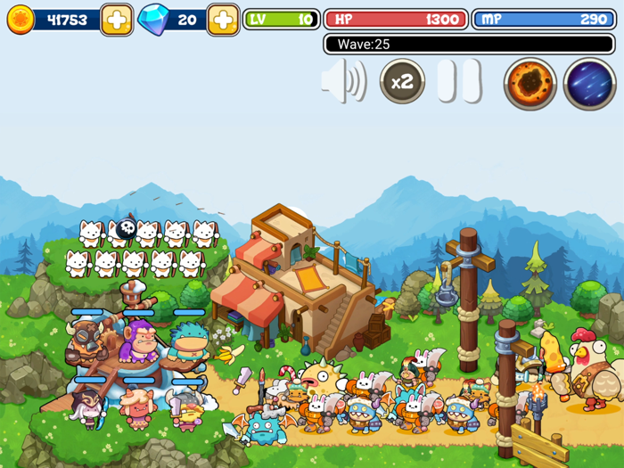 Castle Defense Battle Towers