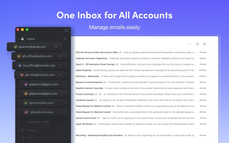 spark mail - ai email & inbox iphone screenshot 3