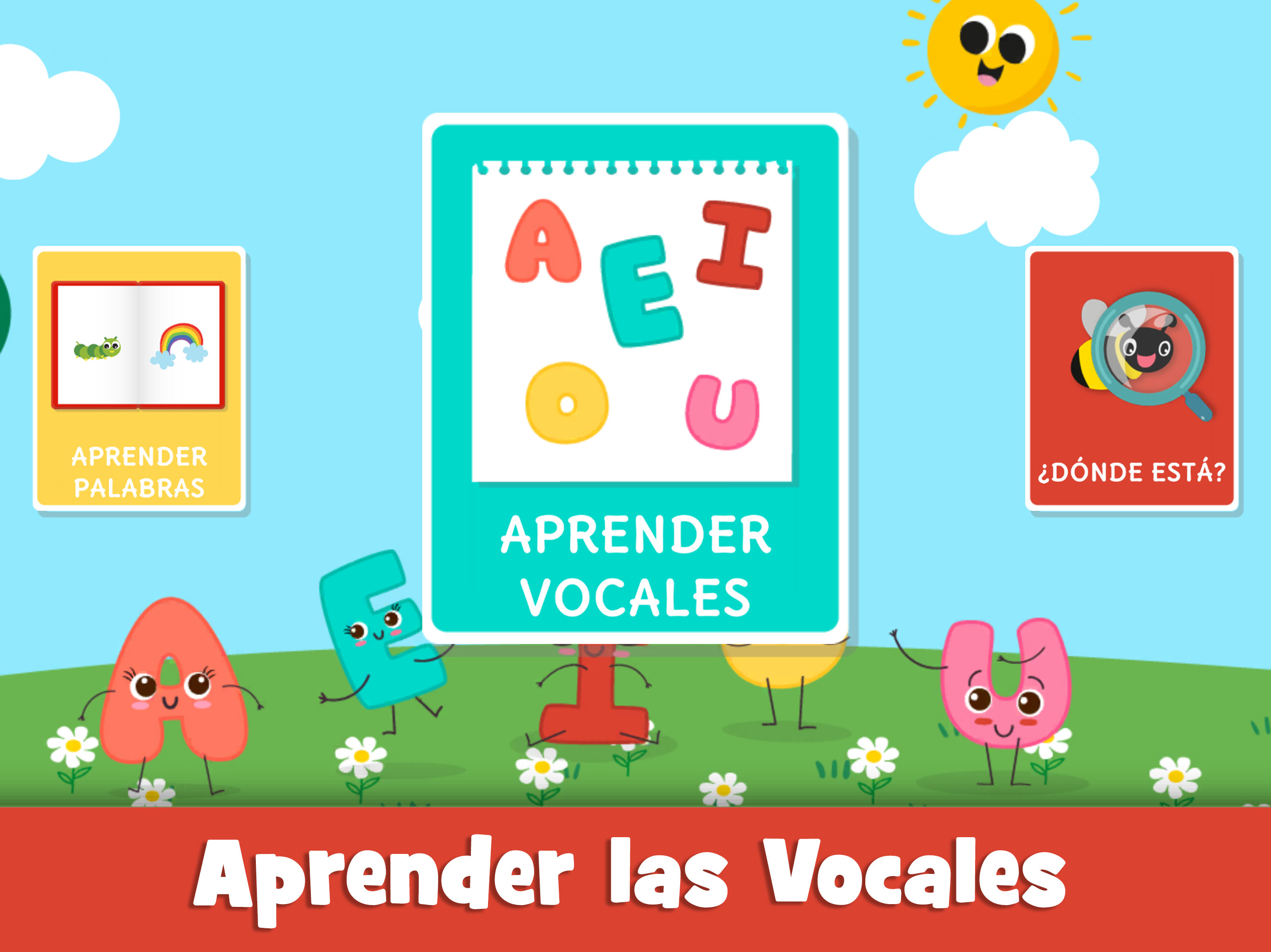 Las vocales para niños español