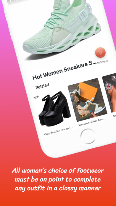 Women’s Shoes Fashion Store Screenshot