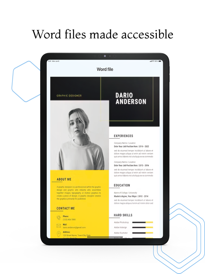 Document Reader View and Read