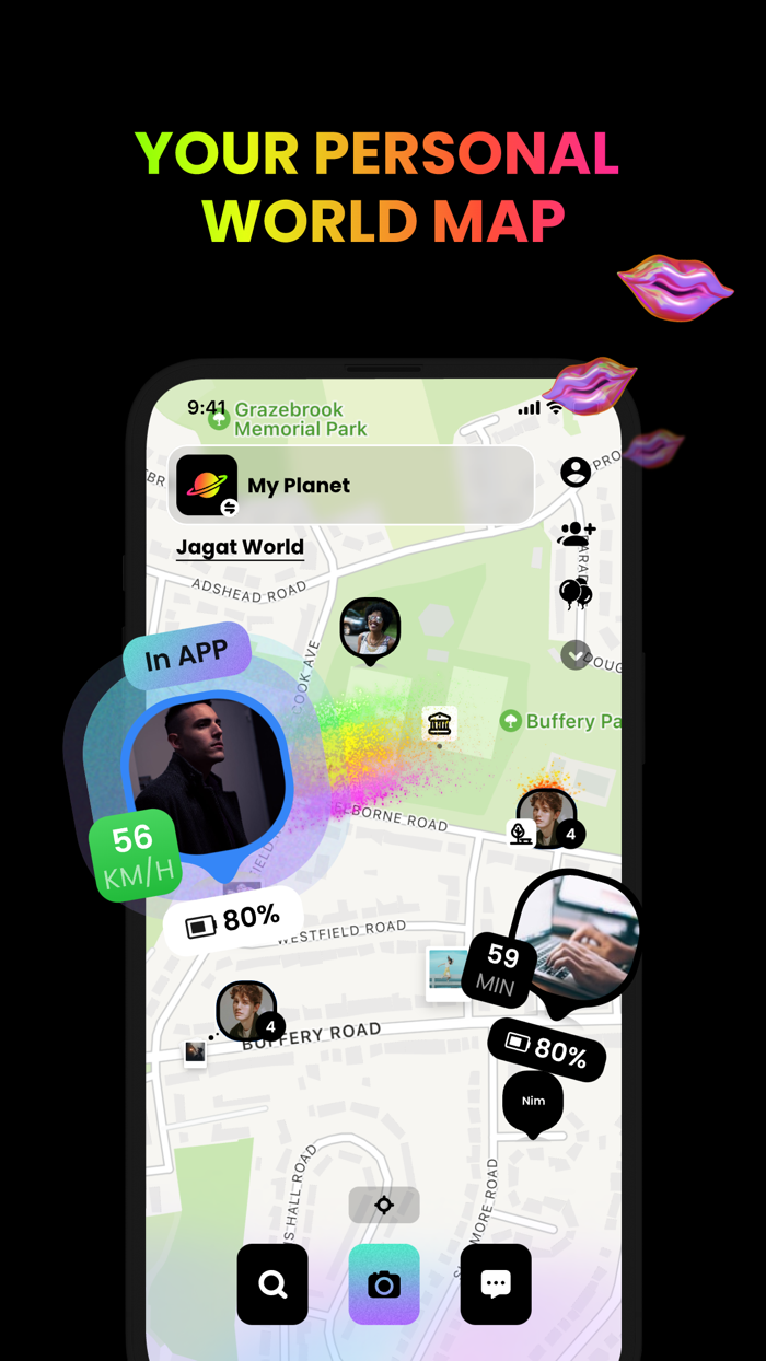 Jagat - Friendship Map