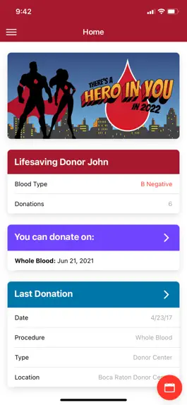 Game screenshot OneBlood Donor App mod apk