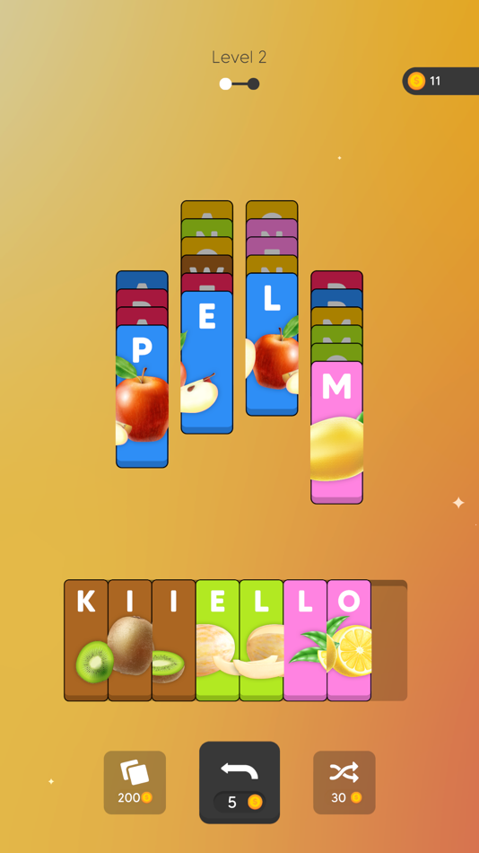 #4. Word Match Puzzle! (iOS) Podle: Lucas Piloto