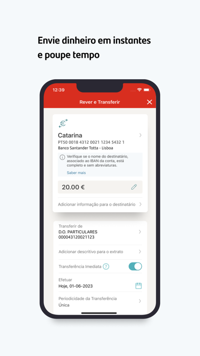 Santander Empresas Portugal Screenshot