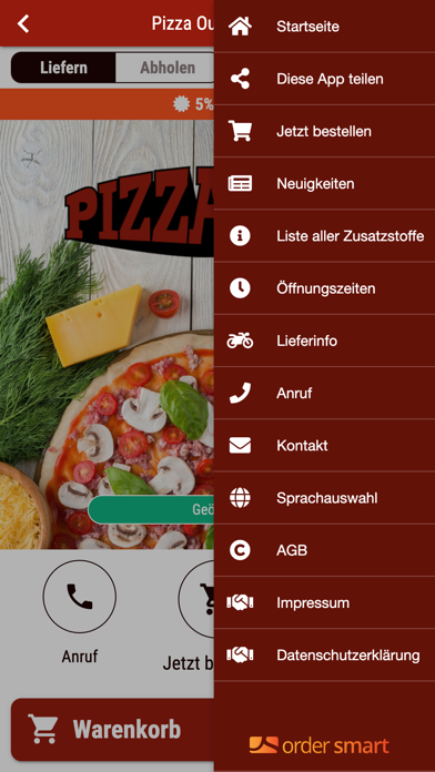 Pizza Out Bremen Screenshot