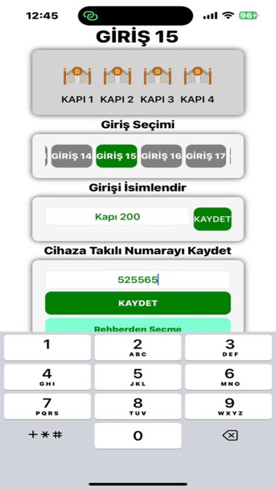 T800-801 Kullanıcı Screenshot