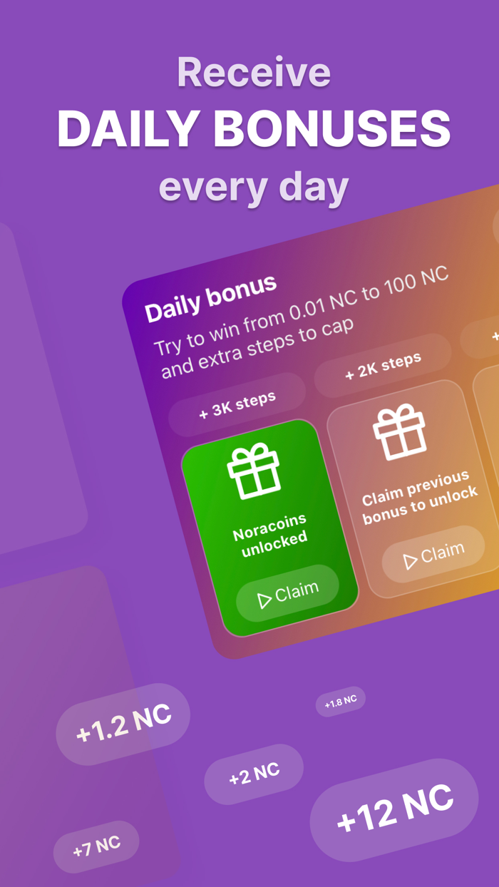 Noracoin Step Tracking