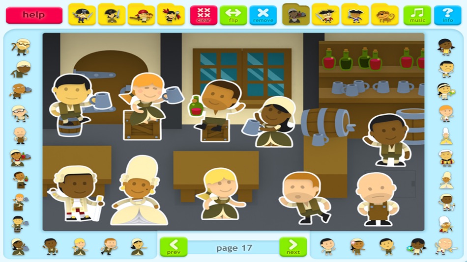 #8. Pirates Sticker Book (iOS) Podle: Dataware LLC