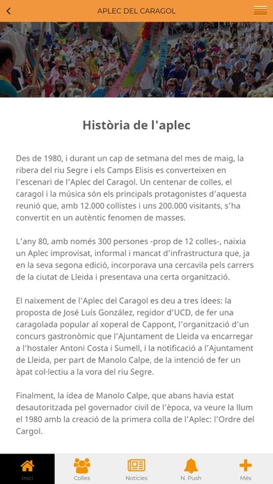 Screenshot #3 pour Aplec del Caragol de Lleida