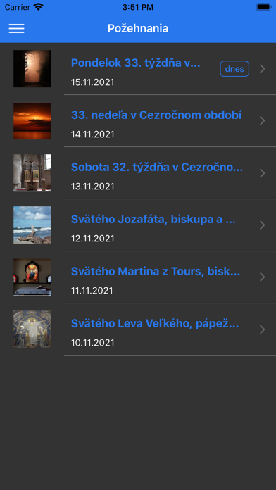 Požehnanie na každý deň Screenshot