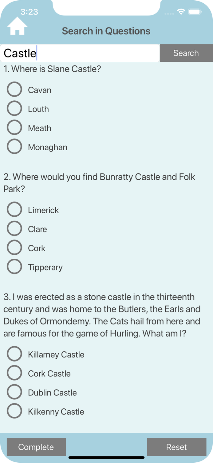 Ireland Geography Quiz