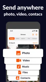 file transfer app － share data iphone screenshot 4