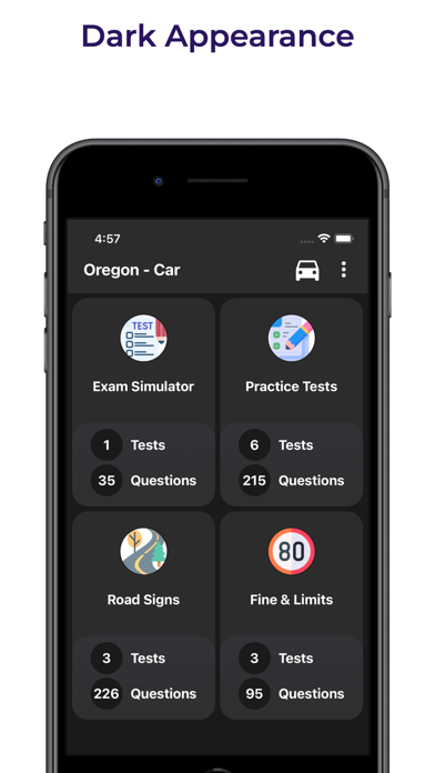 Oregon DMV Practice Test - OR Screenshot