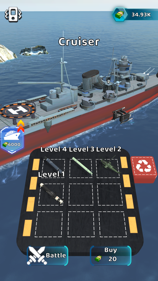 #5. Warship DIY Battle! (iOS) 由: 淑芳 董