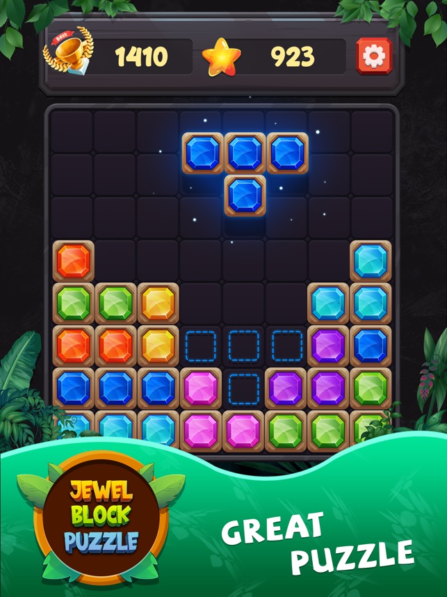 Block Puzzle Classic Jewel - Block Puzzle Game free