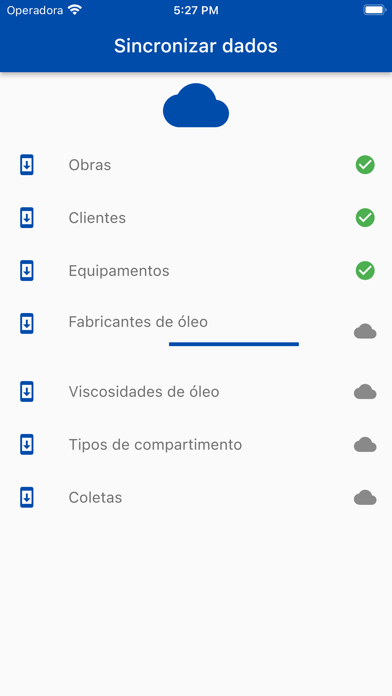 S360 - Coleta de Óleo Screenshot