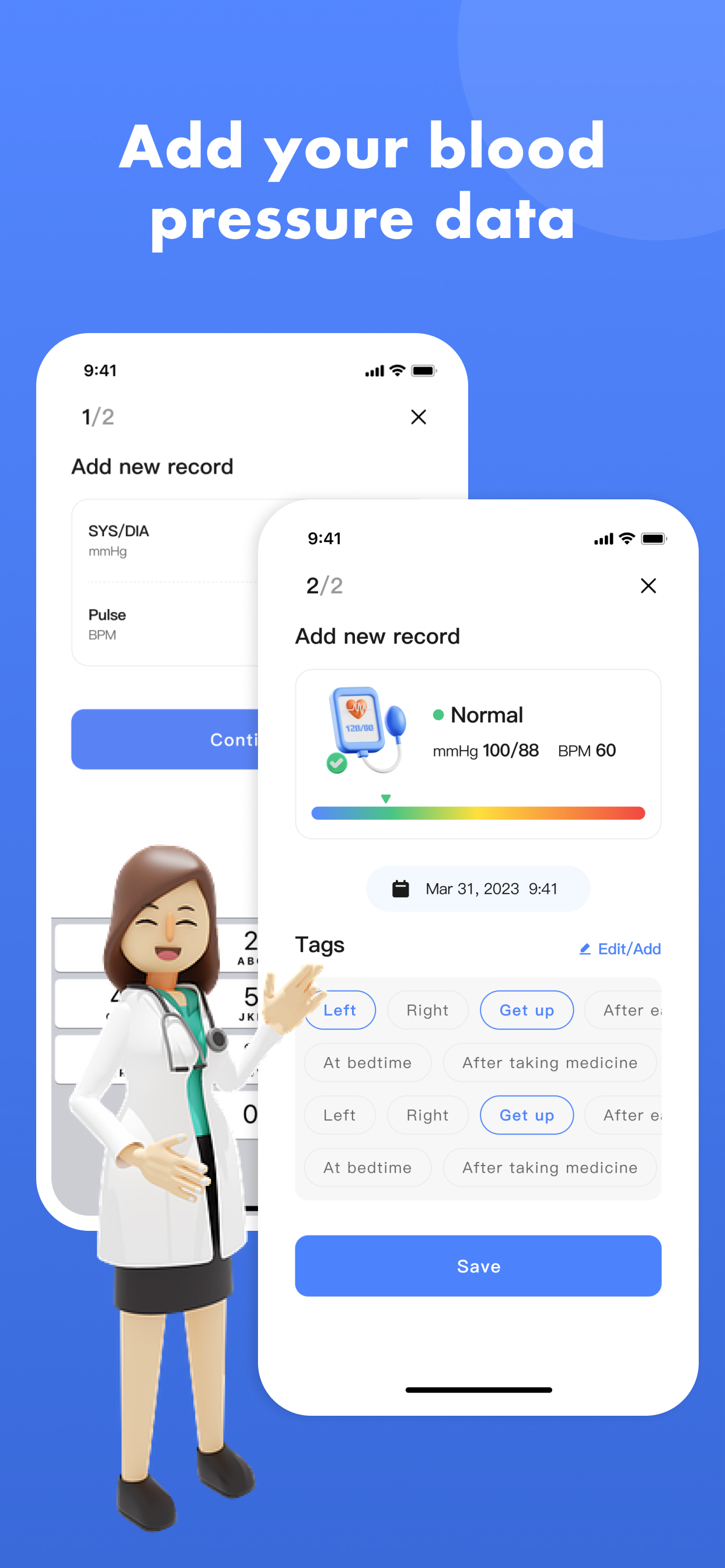 Blood Pressure App-Health Body
