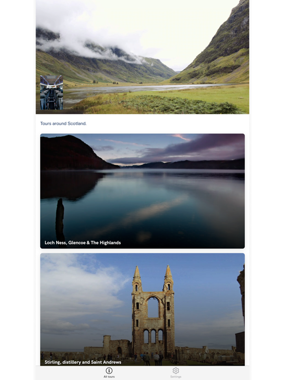 Scotland Tours App screenshot 4