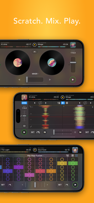 ‎djay - DJ App & AI Mixer Screenshot