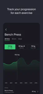 Weightroom Workout Tracker screenshot #3 for iPhone
