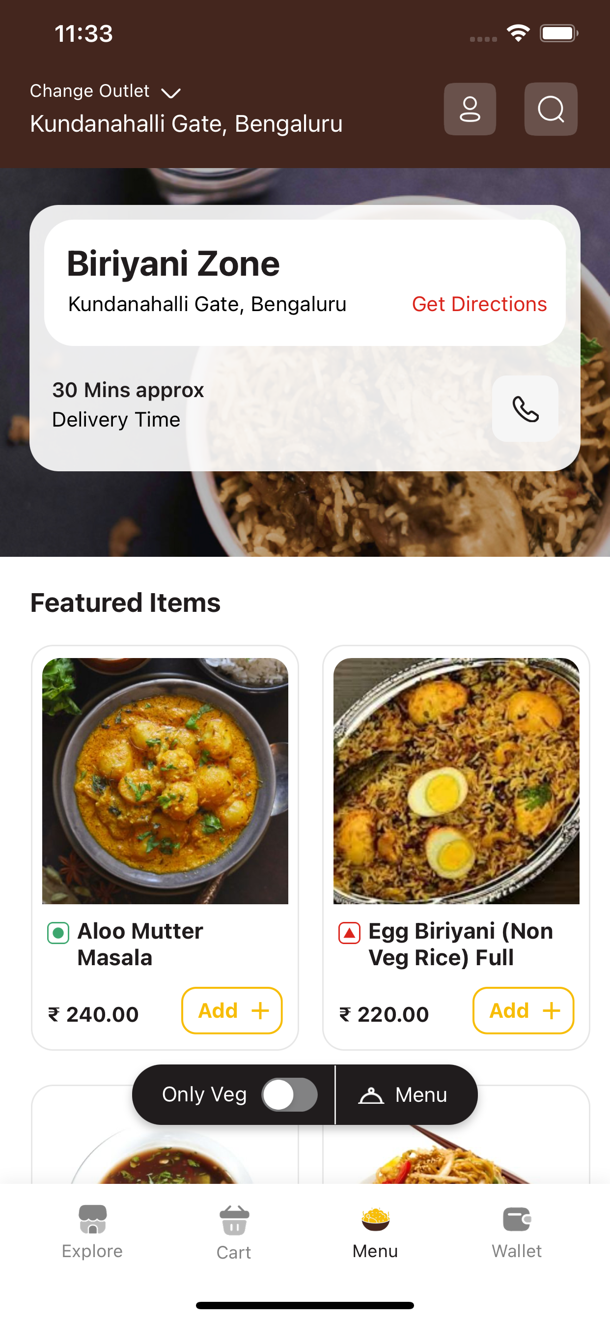 Biriyani Zone