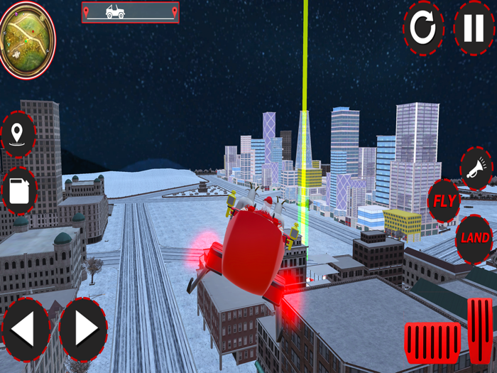 Santa Gift Delivery Christmas