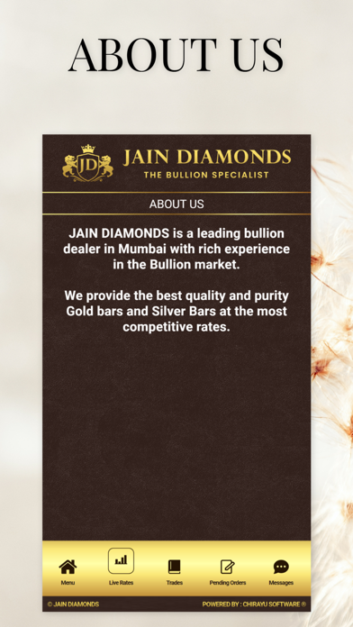 JAIN DIAMONDS Screenshot