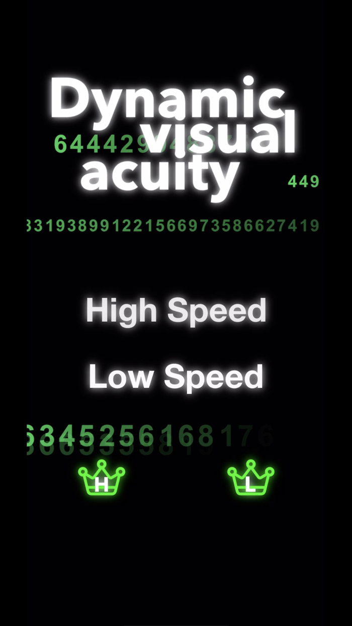 Dynamic Visual Acuity