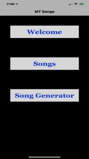 MT Songs screenshot 1