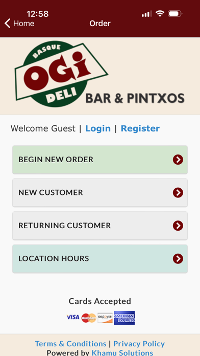Ogi Deli Bar & Pintxos Screenshot