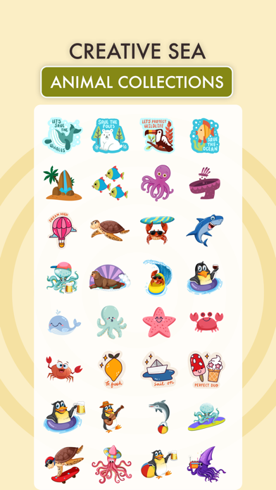 Under The Sea Stickers Pack Screenshot