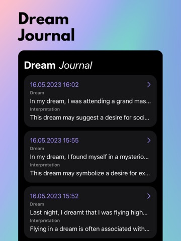 ドリームズ Dream Dictionary Journalのおすすめ画像3