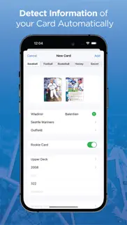 How to cancel & delete baseball card scanner & value 1