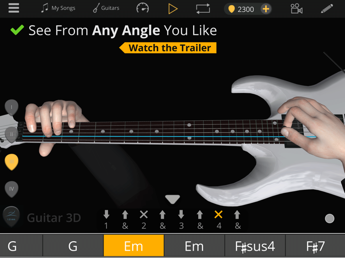 Guitar 3D - Basic Chords