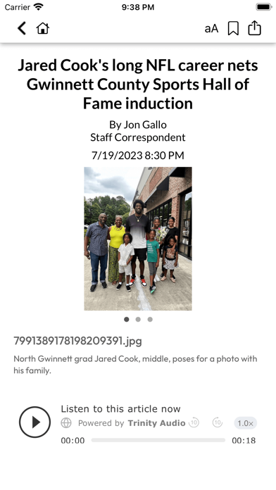 Gwinnett Daily Post Screenshot