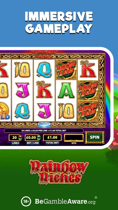 Rainbow Spins Casinoのおすすめ画像4