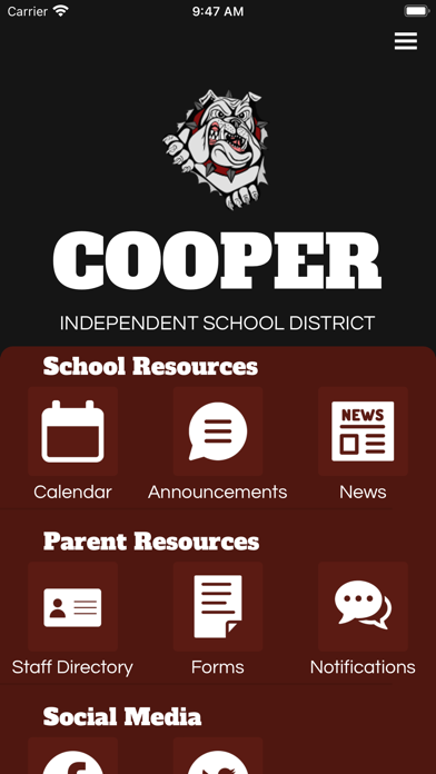 Cooper Bulldogs Screenshot